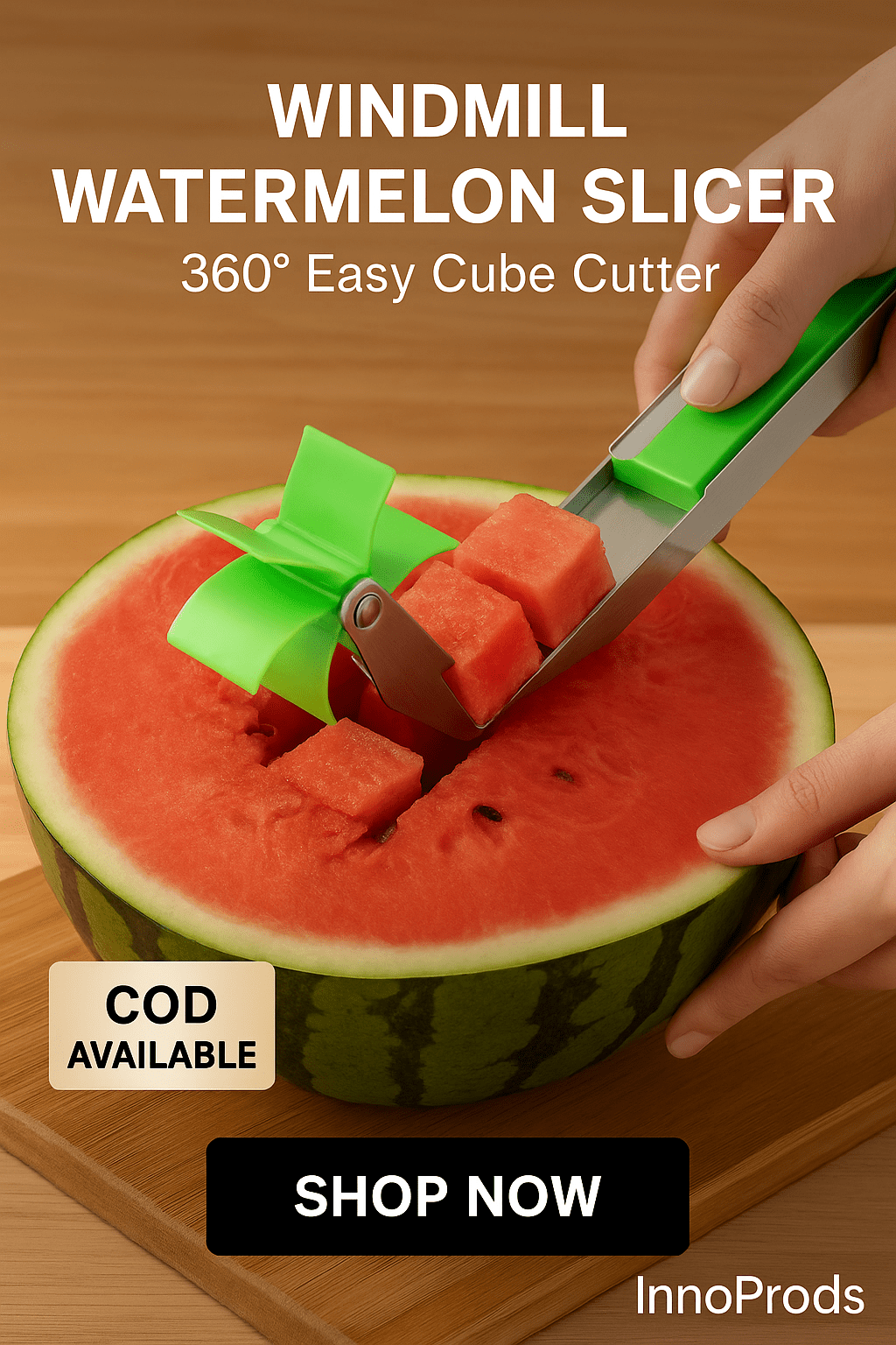 c0gthh-se Home Improvement Stainless Steel Fruit Slicer – 1 Push Cube Cutter