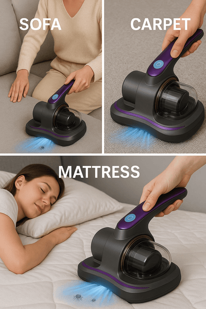 Inno Prods Home Improvement Rechargeable Cordless Powerful Vacuum Cleaner –  HEPA Suction with UV Sterilization | Sofa , Matress, Carpet Vaccum Cleaner