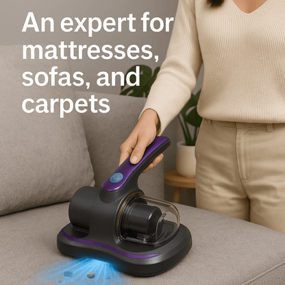 Inno Prods Home Improvement Rechargeable Cordless Powerful Vacuum Cleaner –  HEPA Suction with UV Sterilization | Sofa , Matress, Carpet Vaccum Cleaner