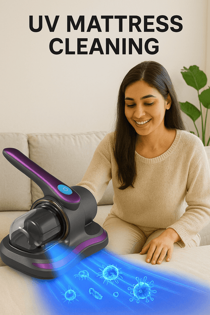 Inno Prods Home Improvement Rechargeable Cordless Powerful Vacuum Cleaner –  HEPA Suction with UV Sterilization | Sofa , Matress, Carpet Vaccum Cleaner