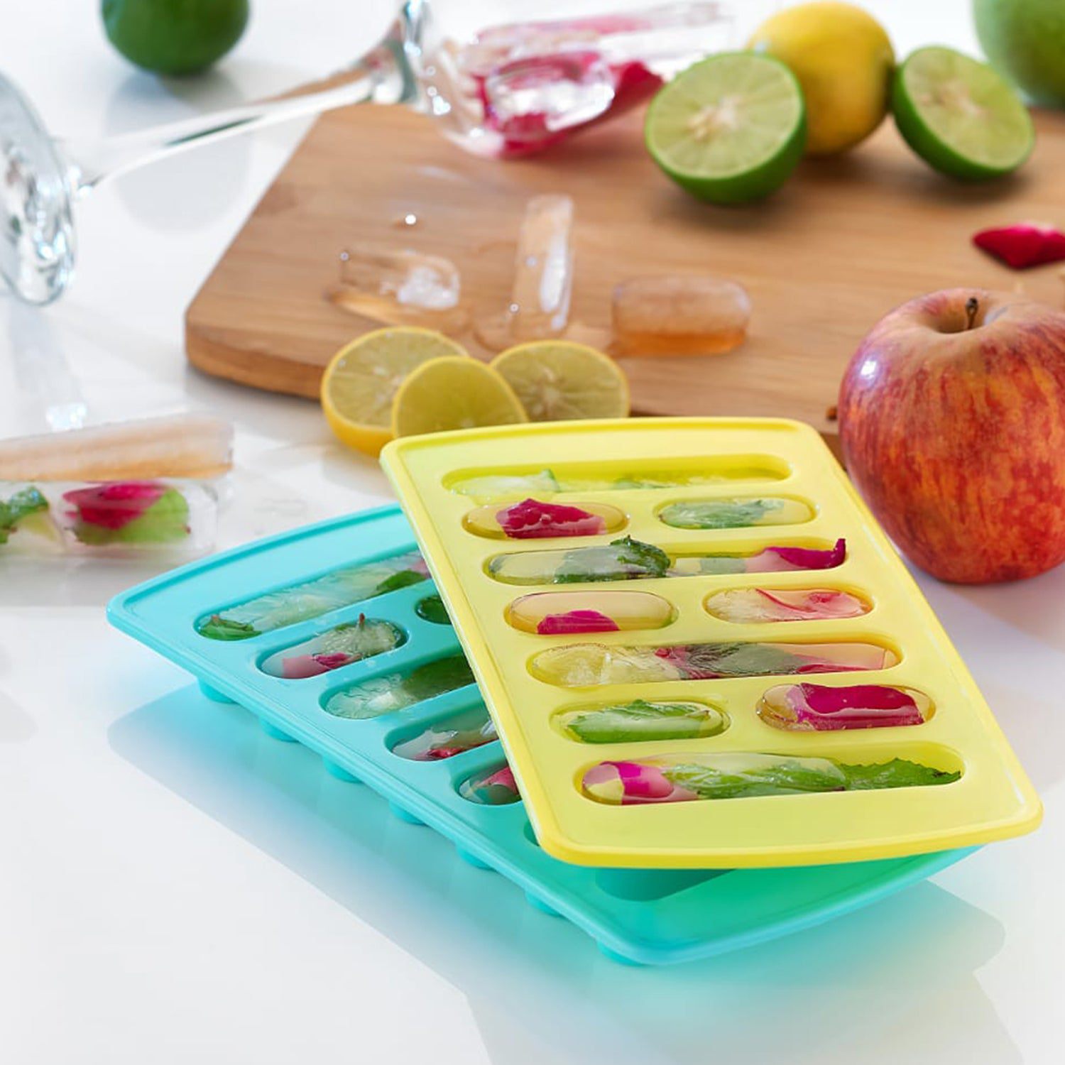 Inno Prods Home & Kitchen Fancy Ice Tray for making Ices (Pack of 4)