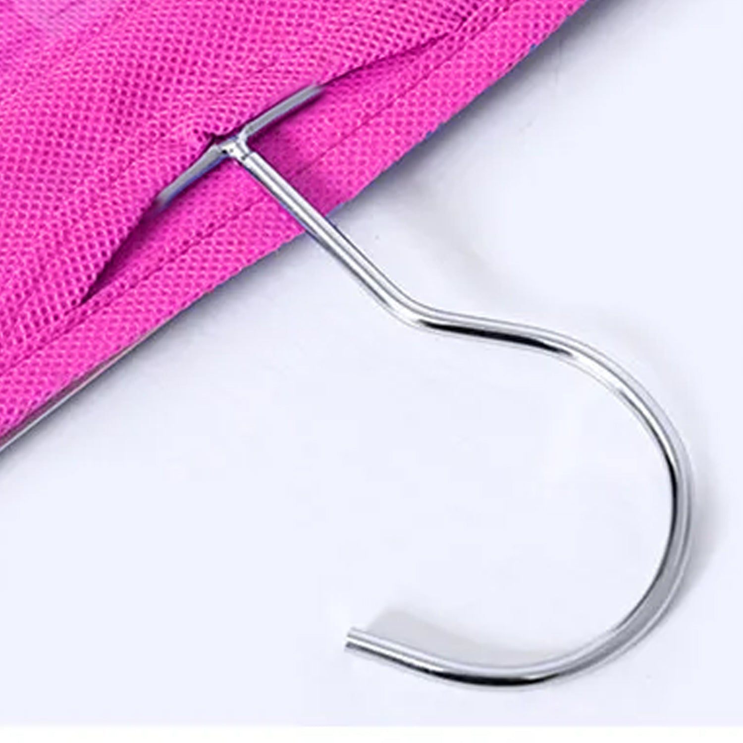 Wukusy Home Improvement 6 Pockets Hanging Purse Handbag Organizer Clear Hanging Shelf Bag (1 Pc)