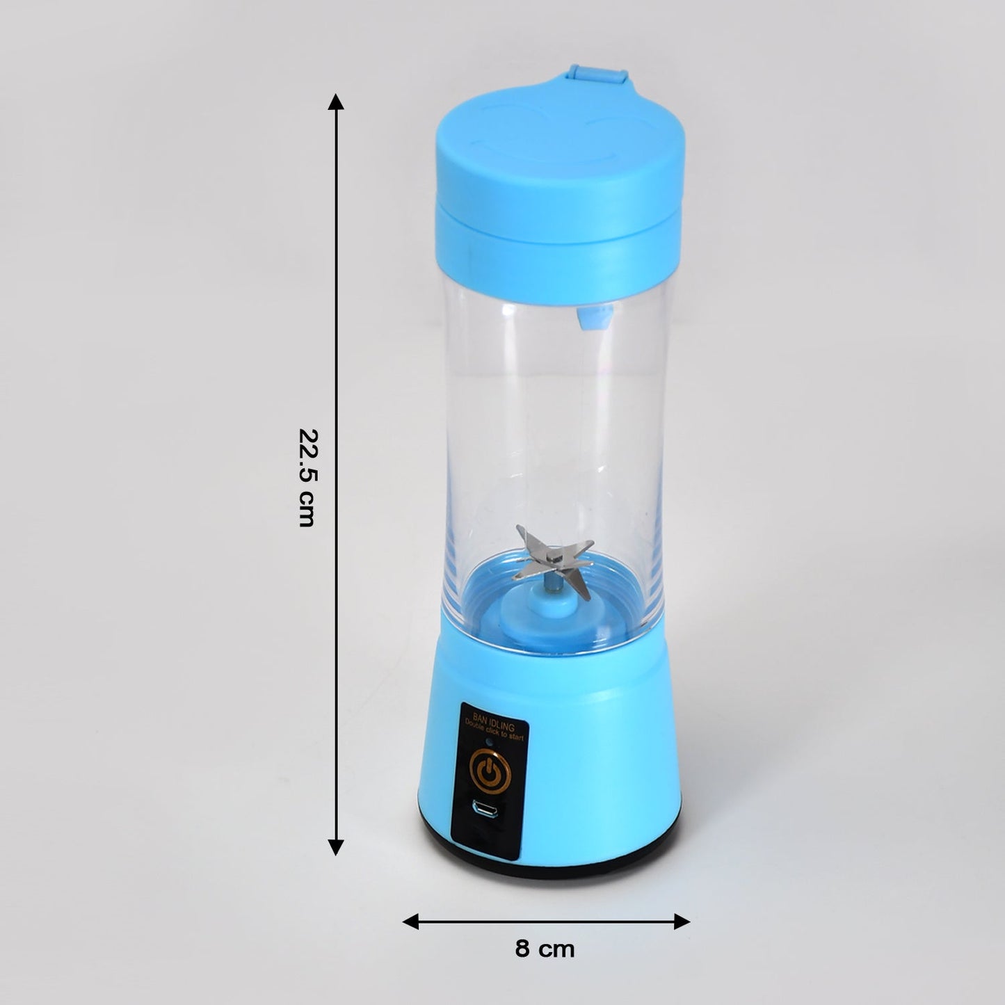 Wukusy Kitchen Tool 0131 Portable 6 Blade Juicer Cup Usb Rechargeable Vegetables Fruit Juice Maker Juice Extractor Blender Mixer